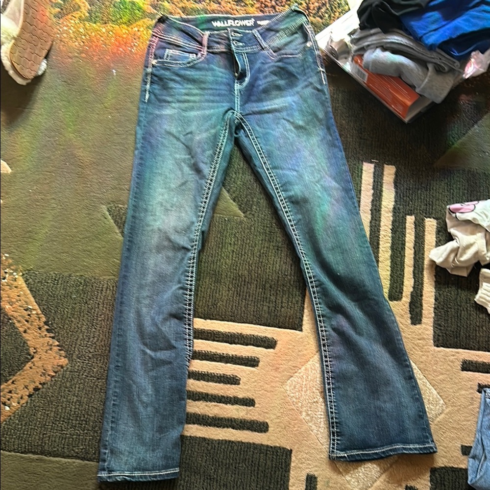 Wallflower Women's Blue Jeans